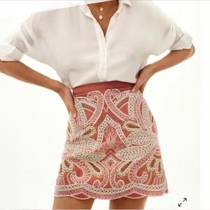 Anthropologie Clotilde Mini Skirt